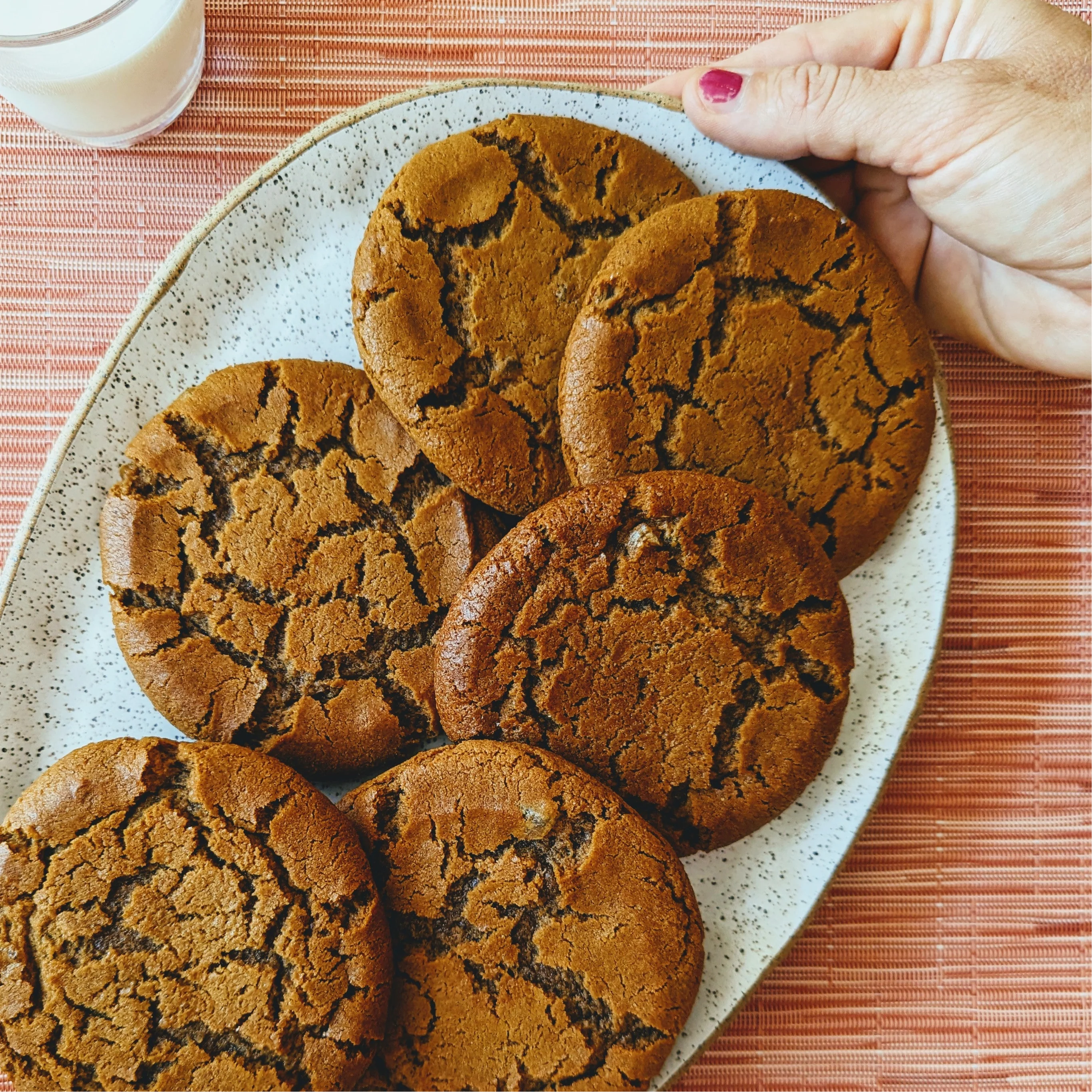 Giant Ginger Molasses Cookies (6-pack) - Image 3
