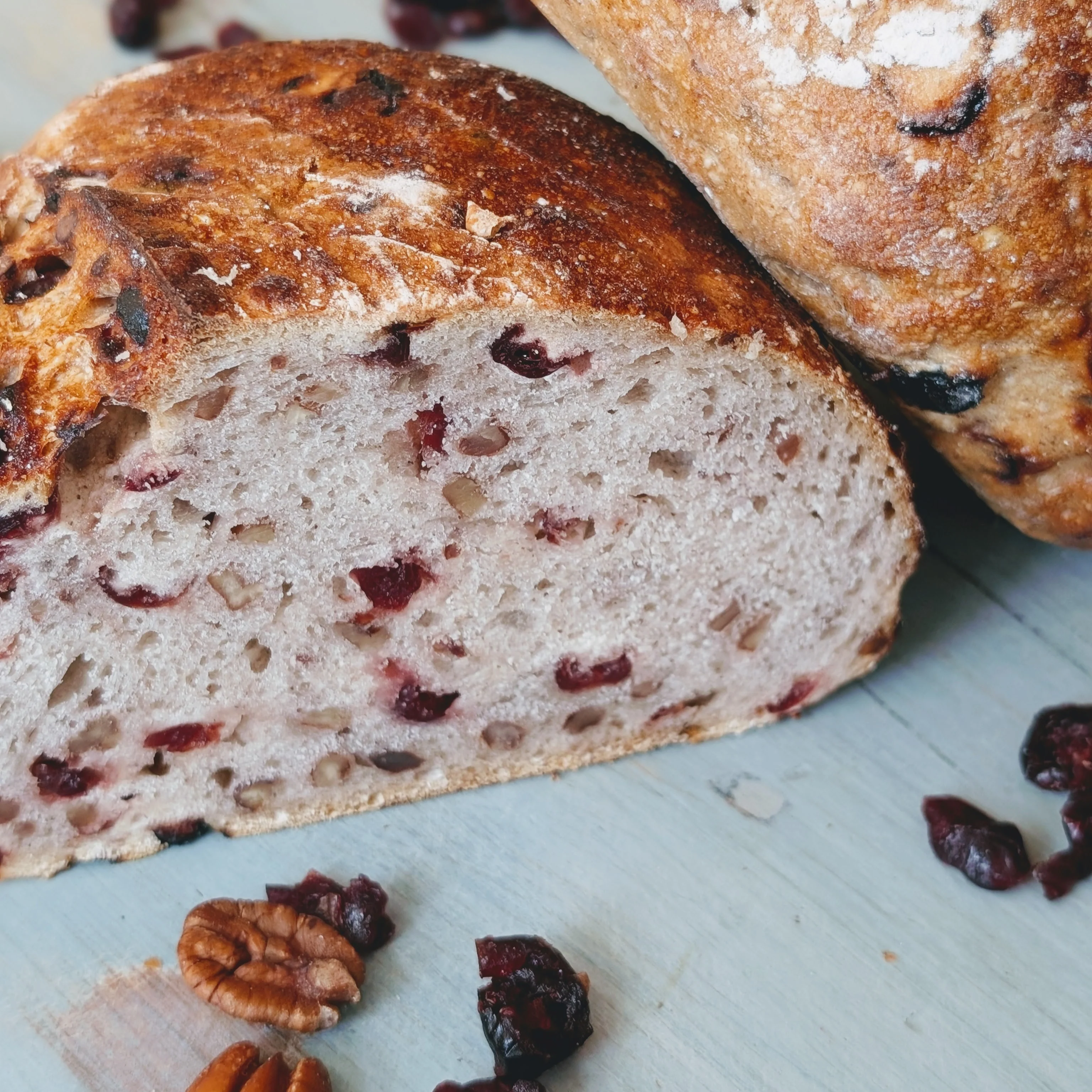 Gluten-Free Sourdough Cranberry-Pecan Loaf - Image 2